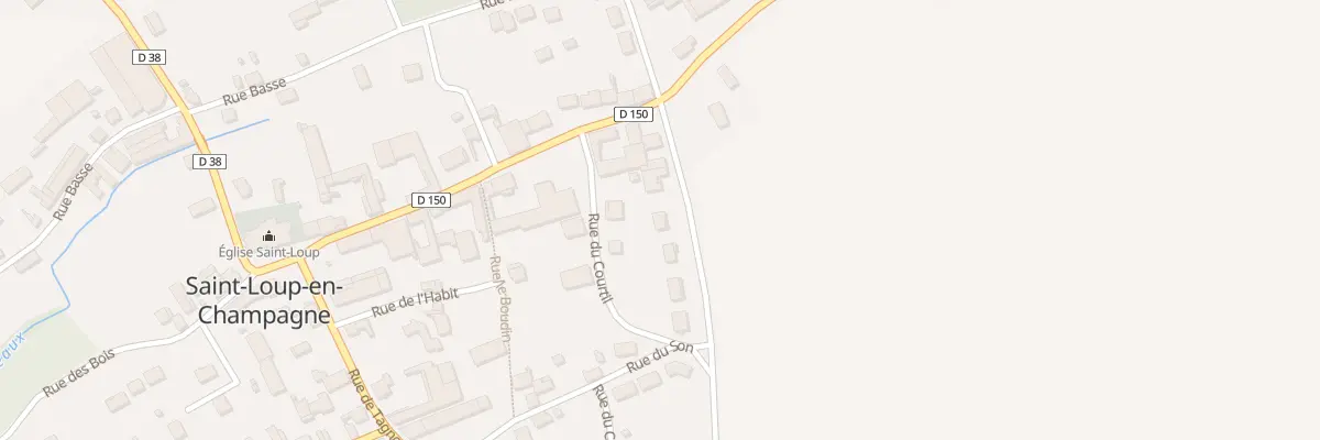Plan du 6 Rue des Remparts à Saint-Loup-en-Champagne