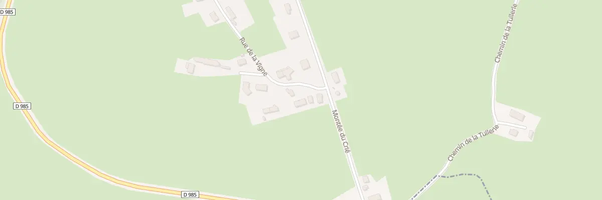 Plan du 35 Rue de la Vigne à Perrecy-les-Forges