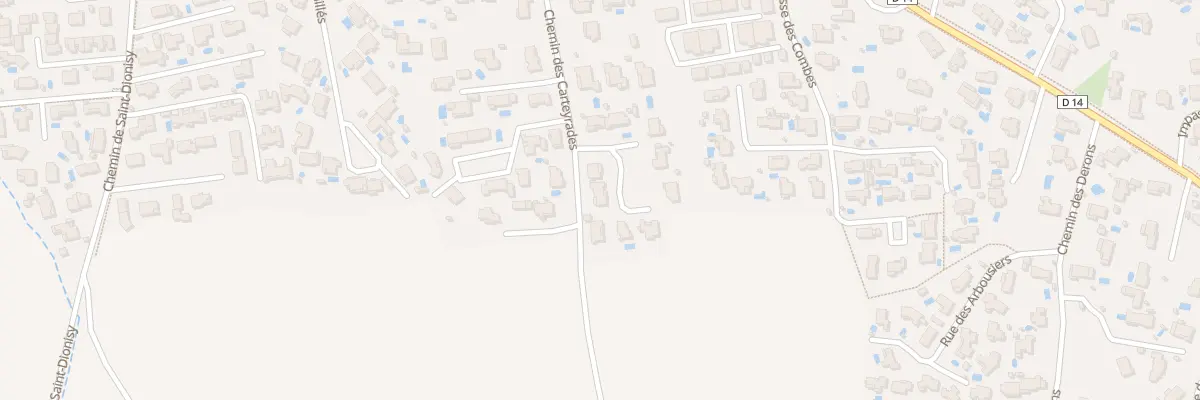 Plan du 9 Imp des Acacias à Clarensac