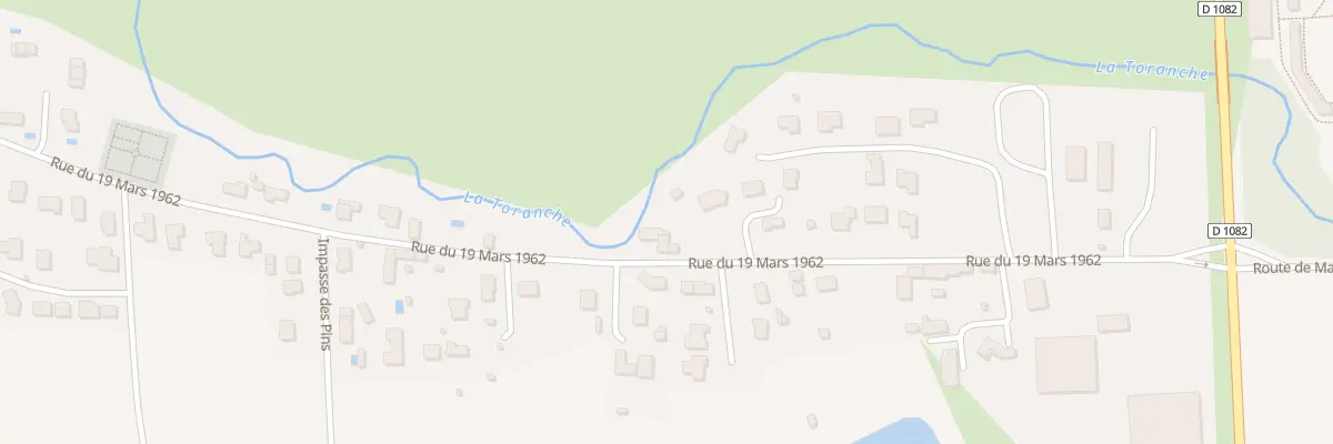 Plan du 1135 Rue de la Thoranche à Saint-Laurent-la-Conche