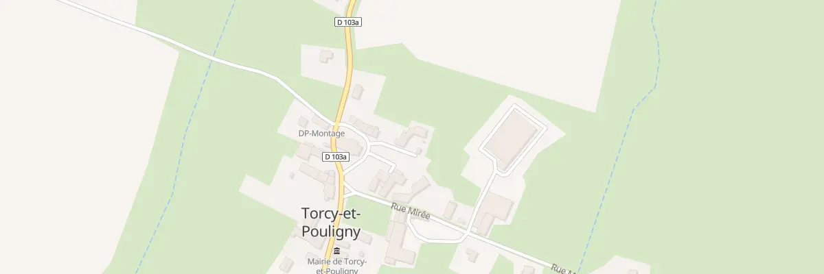 Plan du 16 Pl de l’Eglise à Torcy-et-Pouligny
