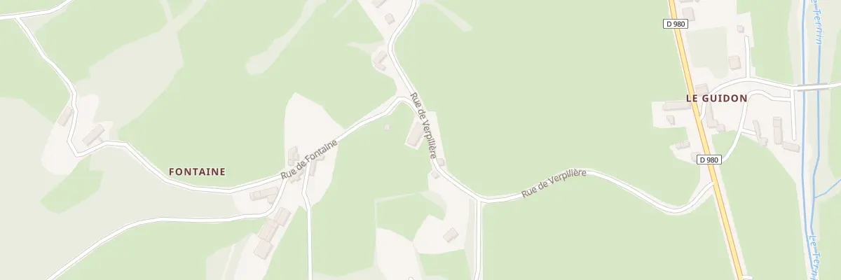 Plan du 600 Rue de Verpiliere à Chissey-en-Morvan