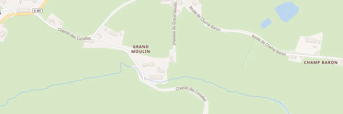 Plan du 5070 Grand Moulin à Saint-Aubin-en-Charollais