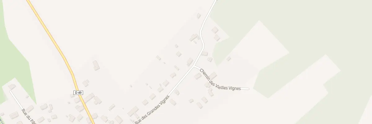 Plan du 21 Rue des Grandes Vignes à Villemoyenne