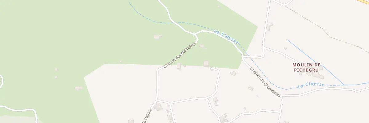 Plan du 465 Che des Galinières à Saint-André-de-Cruzières