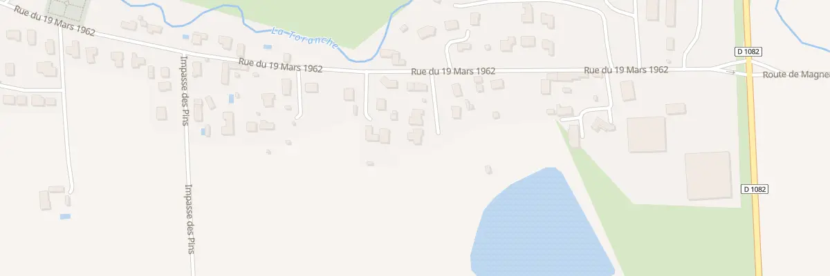 Plan du 5008 Au Sagnat à Saint-Laurent-la-Conche