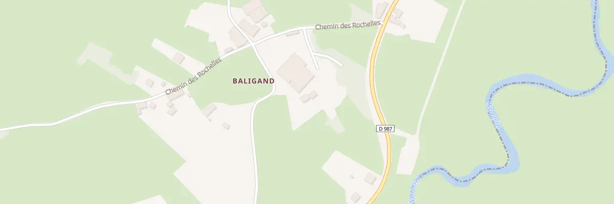 Plan du 1950 Chem du Charme à Saint-Edmond