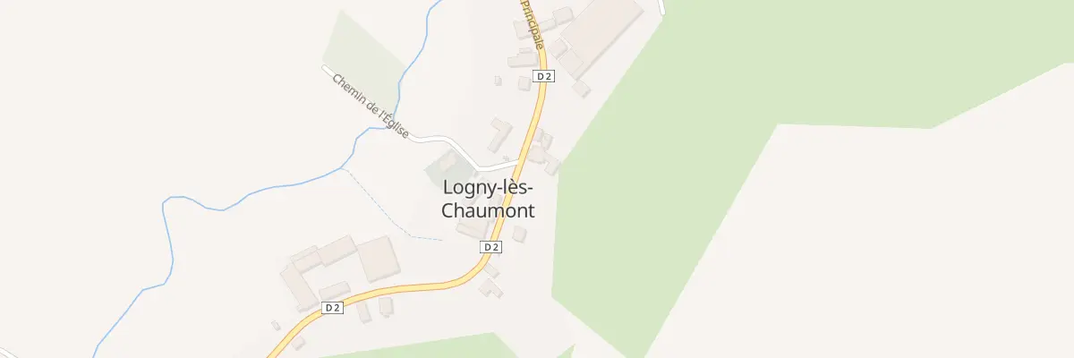 Plan du 9 Rue Principale Logny Les Ch. à Chaumont-Porcien