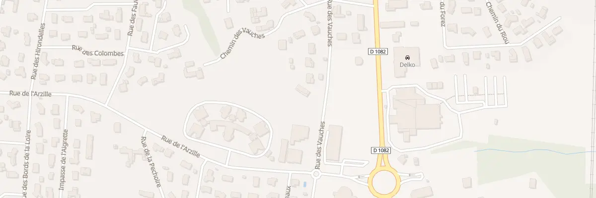 Plan du 36B Che des Vauches à Feurs