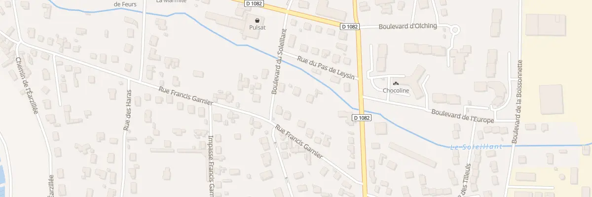 Plan du 45 Rue Francis Garnier à Feurs