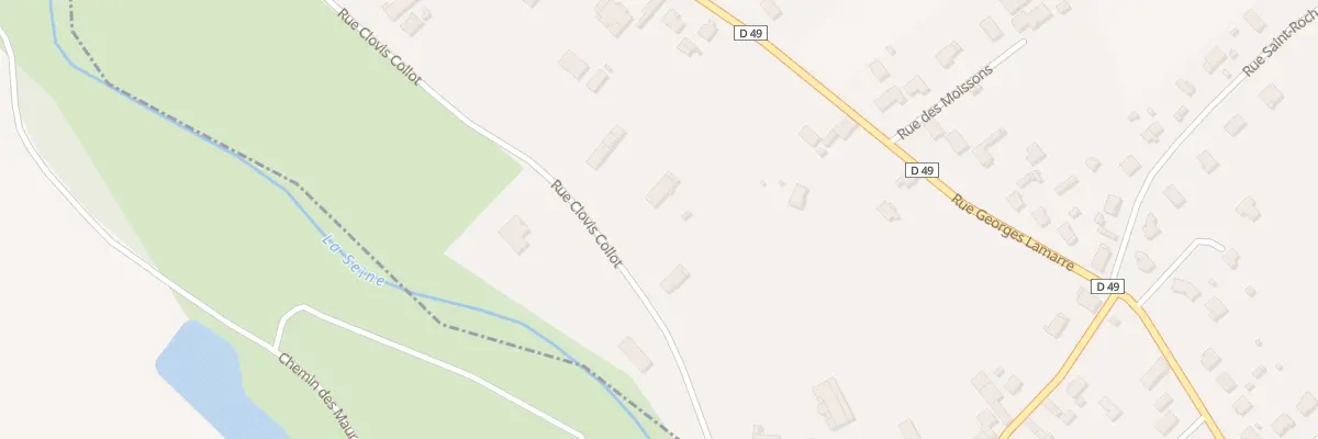 Plan du 26 Rue Clovis Collot à Villemoyenne