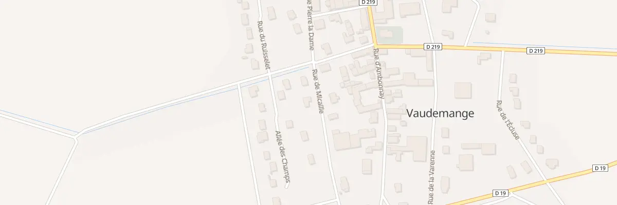 Plan du 15 Rue de Micaille à Vaudemange