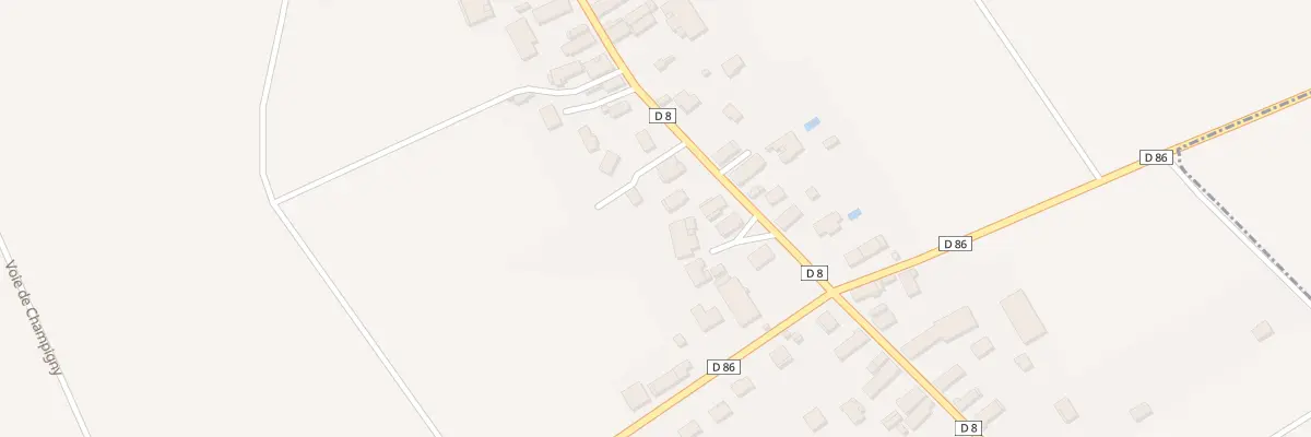 Plan du 68 Gr Grande Rue à Mesnil-Sellières