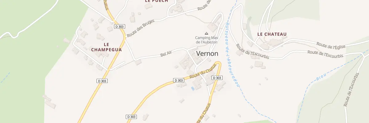 Plan du 77 Voie Calade de Bel Air à Vernon
