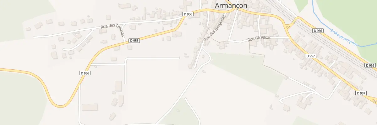 Plan du 11 Rue des Bergeries à Aisy-sur-Armançon