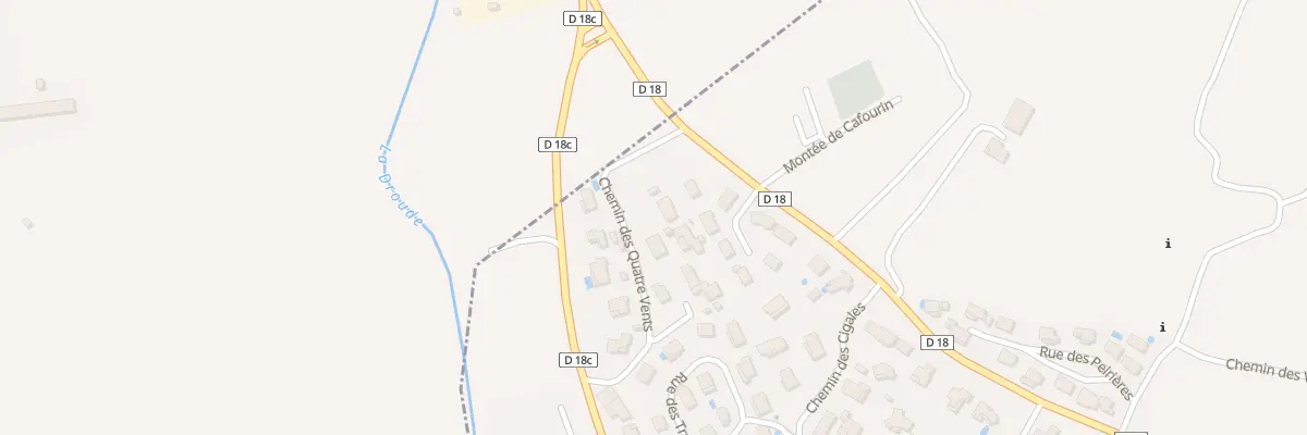 Plan du 5473 Che des Quatre Vents à Moussac
