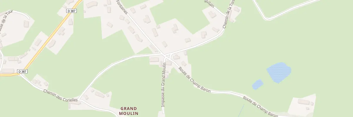 Plan du 5051 Bourgvilain à Saint-Aubin-en-Charollais