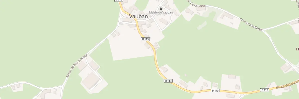 Plan du 5053A Le Bourg à Vauban
