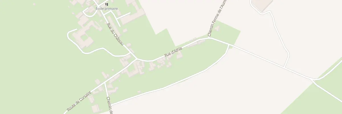 Plan du 16 Rue d’Athie à Moutiers-Saint-Jean