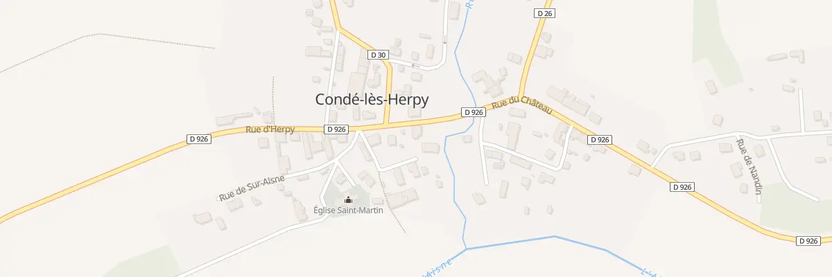 Plan du 5048 Le-Village à Condé-lès-Herpy