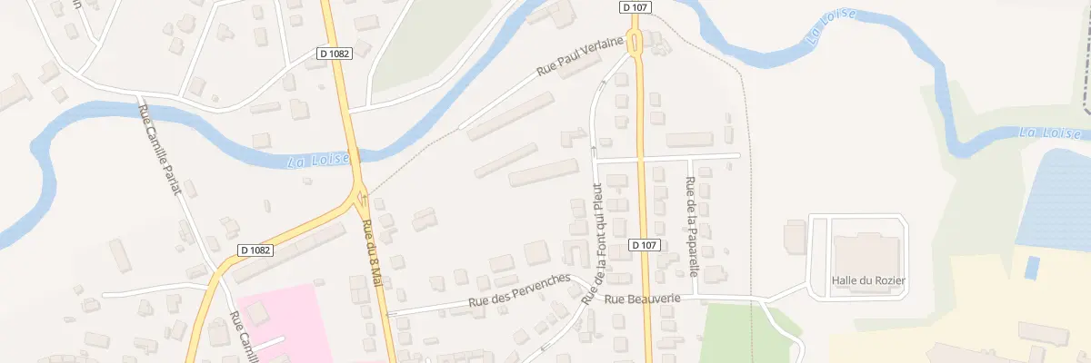 Plan du 39 Rue de la Font Qui Pleut à Feurs