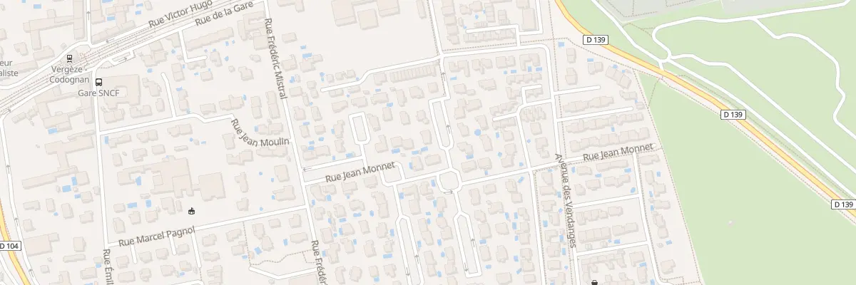 Plan du 76 Rue du Docteur Perrier à Vergèze