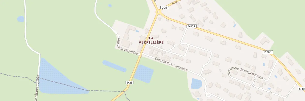 Plan du 24 Rue de la Verpillière à Lay