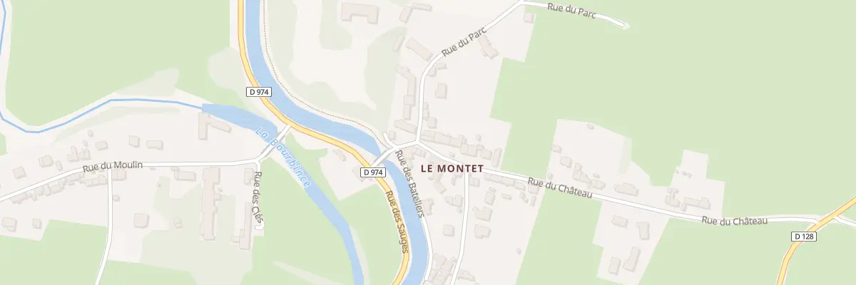Plan du 2 Rue du Parc à Palinges