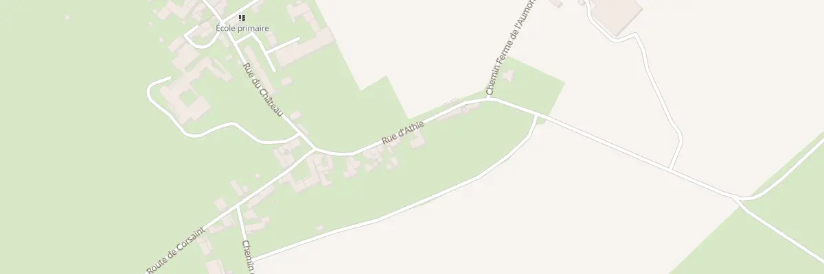 Plan du 18 Rue d’Athie à Moutiers-Saint-Jean