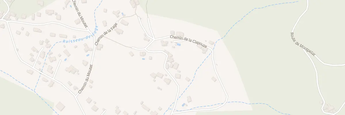 Plan du 520 Che du Cros de Laval à Thueyts