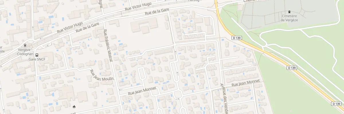 Plan du 8 Rue du Docteur Perrier à Vergèze