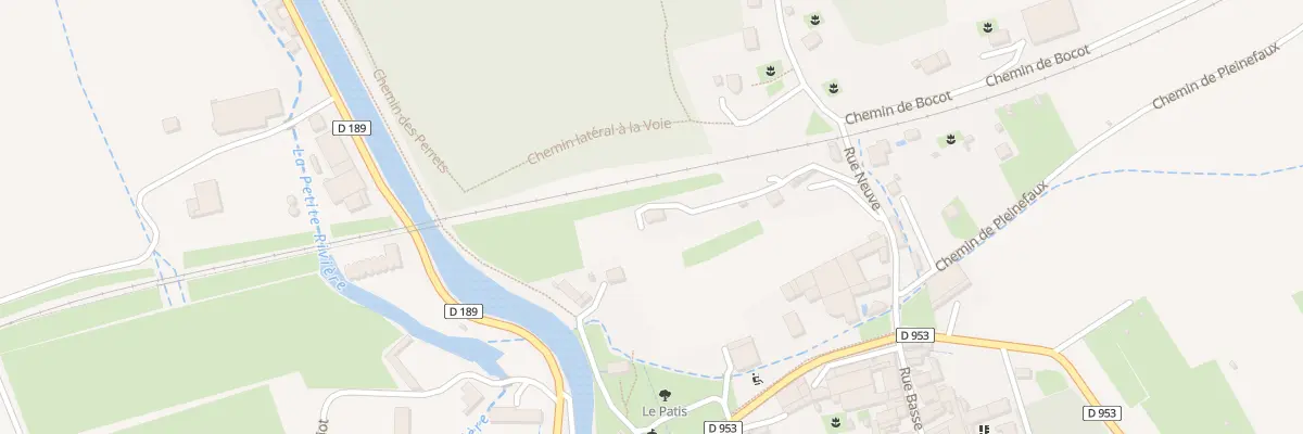 Plan du 5B Rue Neuve à Ravières