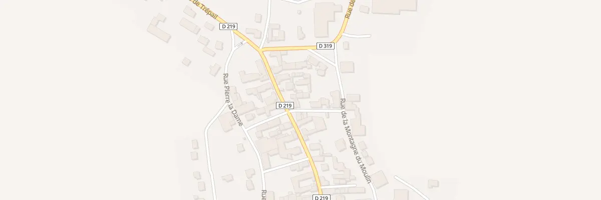 Plan du 1 Rle des Bergers à Vaudemange
