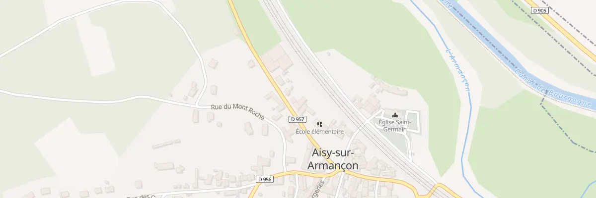 Plan du 5 Rue Guy Marchi à Aisy-sur-Armançon