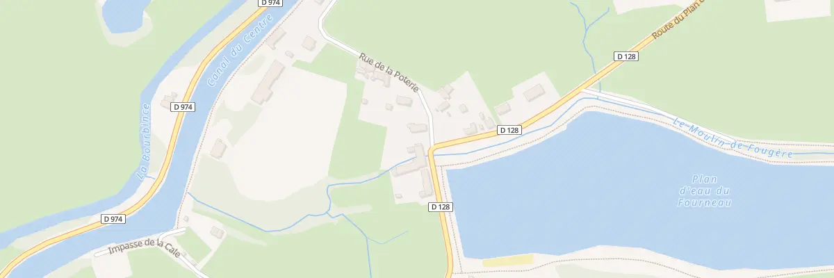 Plan du 32 Rue de la Poterie à Palinges