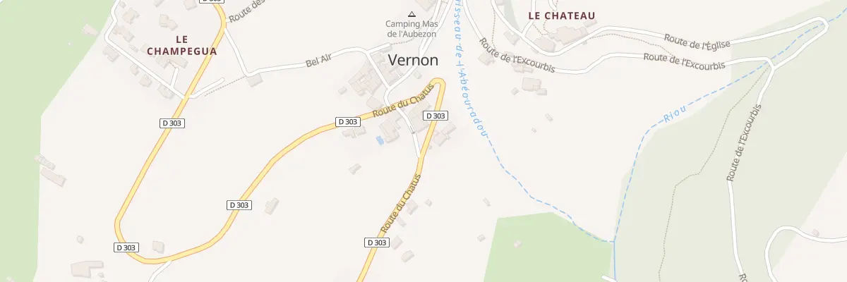 Plan du 5040 Le Village à Vernon