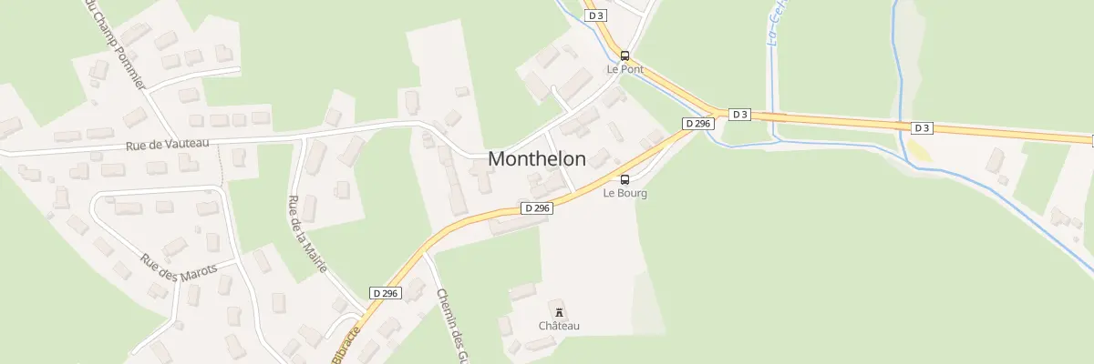 Plan du 6 Rte de Bibracte à Monthelon