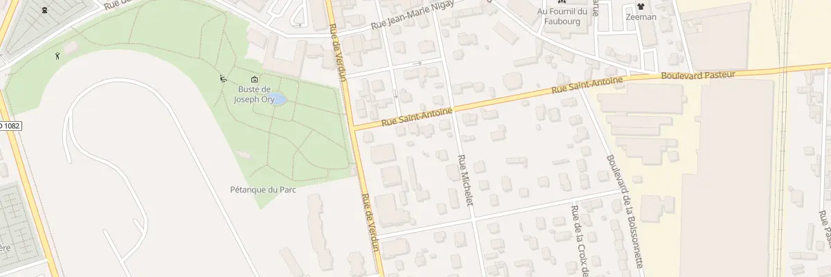Plan du 6 Rue Saint-antoine à Feurs