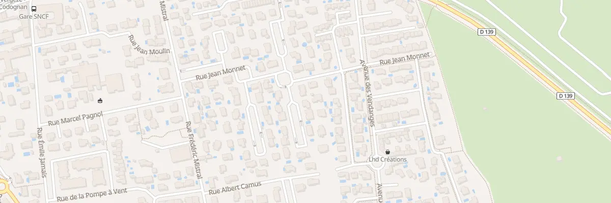 Plan du 181 Rue du Docteur Perrier à Vergèze