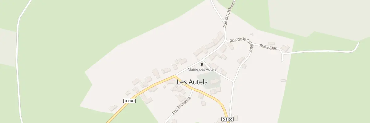 Plan du 3 Rue du Château aux Autels