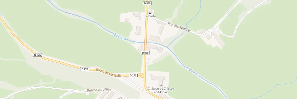 Plan du 4851 Rte Michel de Chaugy à Chissey-en-Morvan