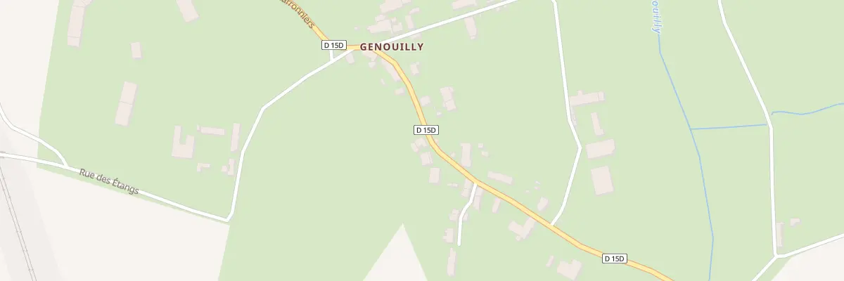 Plan du 23 Rue des Marroniers - Genouilly à Dompierre-en-Morvan