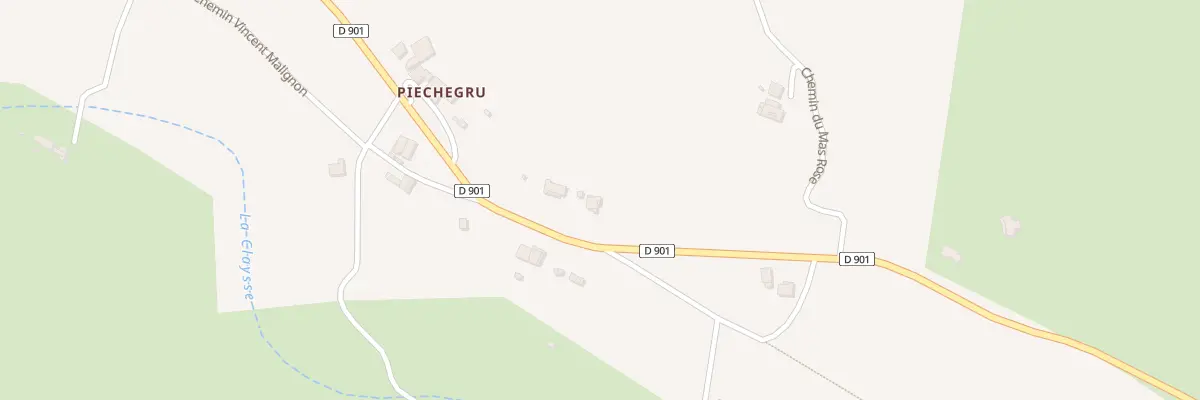 Plan du 955 Rte de Barjac à Saint-André-de-Cruzières