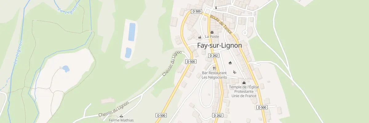 Plan du 194 Rte du Puy à Fay-sur-Lignon