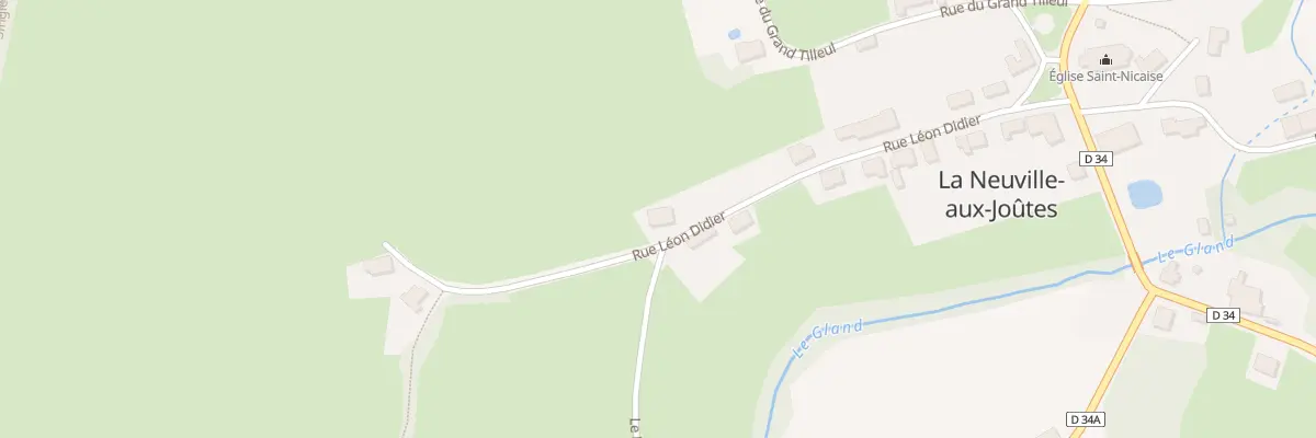 Plan du 54 Rue Leon Didier à La Neuville-aux-Joûtes