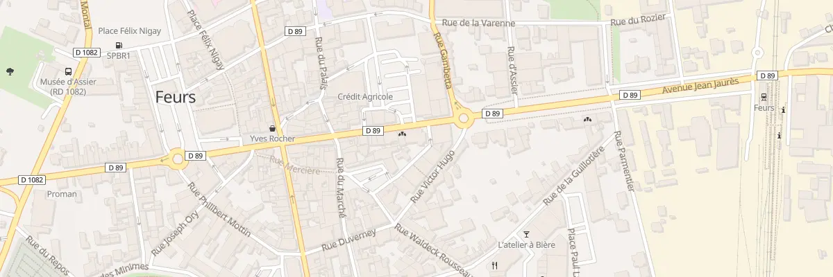 Plan du 26 Rue de la République à Feurs
