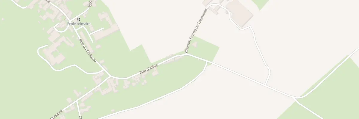 Plan du 22 Rue d’Athie à Moutiers-Saint-Jean