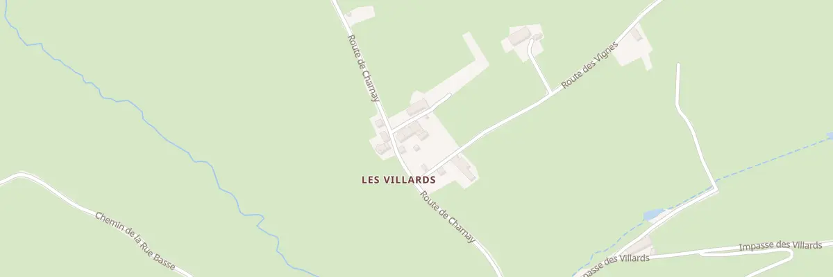 Plan du 5196 Les Villards à Saint-Julien-de-Civry