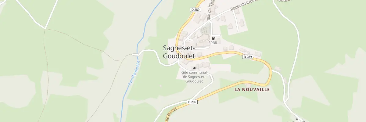 Plan du 5116 Les Sagnes à Saint-Priest