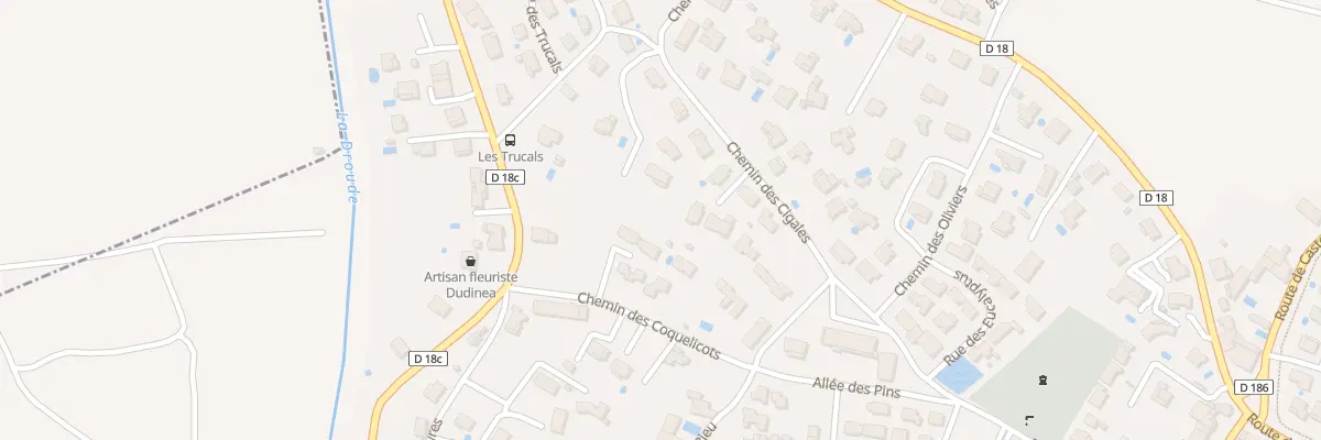 Plan du 4 Imp des Abricotiers à Moussac